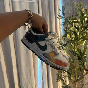 Colorful Low-Top Sneakers